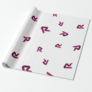 Papier Cadeau Cool Revain Motif de connexion crypto-monnaie