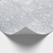Papier Cadeau Cool Silver Sparkly Modèle Best Elegant Moderne (Coin)
