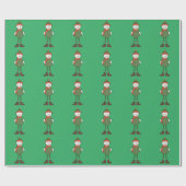 Papier Cadeau Cool Snowman (Plat)