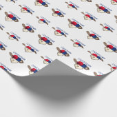 Papier Cadeau Cooperstown Baseball (Coin)