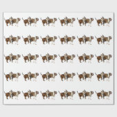 Papier Cadeau Copains de Pitbull dans le jeu (Plat)