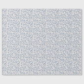 Papier Cadeau Copie botanique folklorique (Plat)