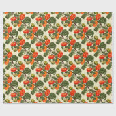 Papier Cadeau Copie botanique vintage de tomate (Plat)