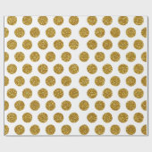 Papier Cadeau Copie chic élégante de photo de parties (Plat)