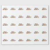 Papier Cadeau Copie de Bengals (Plat)