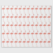Papier Cadeau Copie de Flamant rose (Plat)