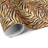 Papier Cadeau Copie de tigre (Coin rond)