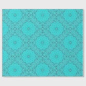 Papier Cadeau Copie de tissu d'écharpe de Bandana de Paisley de (Plat)