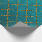 Papier Cadeau Copie élégante de parties scintillantes de (Coin)