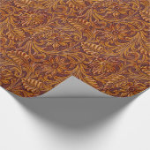 Papier Cadeau Copie en cuir usinée occidentale (Coin)