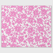 Papier Cadeau Copie hawaïenne de Pareau de ketmie de Malia (Plat)