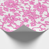 Papier Cadeau Copie hawaïenne de Pareau de ketmie de Malia (Coin)