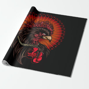 Papier Cadeau Coq de boîte