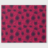 Papier Cadeau Coquelicots rouges (Plat)