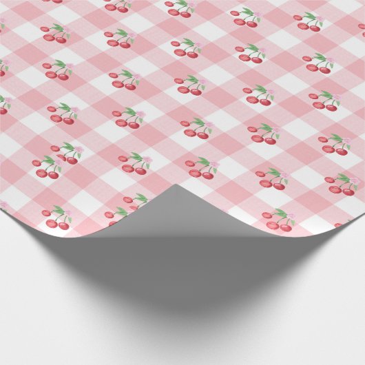 Papier Cadeau Coquette Cherry (Coin)