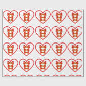 Papier Cadeau Coquette du centre ville (Plat)