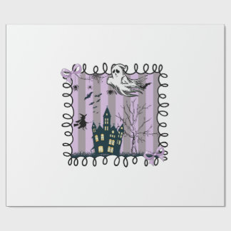 Papier Cadeau Coquette iridescente Halloween