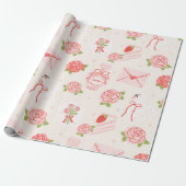 Papier Cadeau Coquette Valentine (Déroulé)