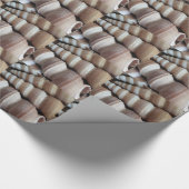 Papier Cadeau Coquillages D'Été Oblong, Saison D'Été (Coin)