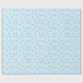 Papier Cadeau Coquilles Saint-Jacques Contour Minimalisme (Plat)