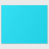 Papier Cadeau corail de Pâques bleu aqua (Plat)