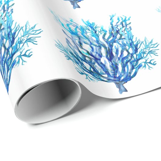 Papier Cadeau Corail de SimplyBlue (Coin rond)