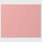 Papier Cadeau Corail rose (Plat)