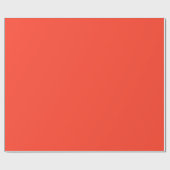 Papier Cadeau Corail rouge (Plat)