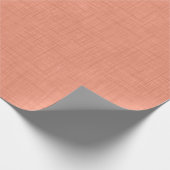Papier Cadeau Corail texturé "corail apaisant". Р opulaire solid (Coin)