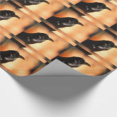 Papier Cadeau corbeau (Coin)