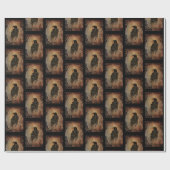 Papier Cadeau Corbeau (Plat)