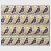 Papier Cadeau Corbeau (Plat)