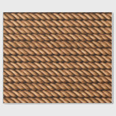 Papier Cadeau Cordes tordues (Plat)
