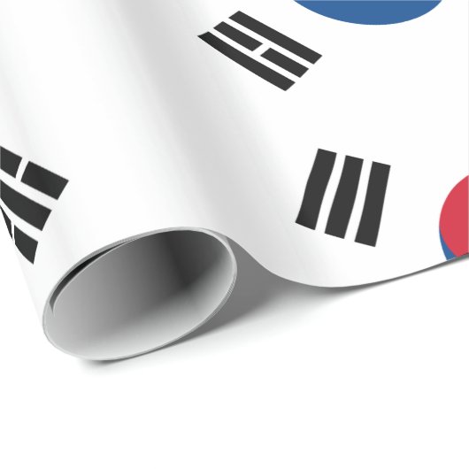 Papier Cadeau Corée (Coin rond)