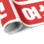 Papier Cadeau Coréen Numéro 6 섯 여 (Coin rond)