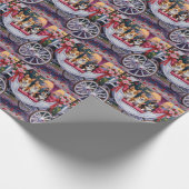 Papier Cadeau Corgi Chien Saint-Valentin (Coin)