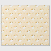 Papier Cadeau Corgi Couple (Plat)