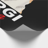 Papier Cadeau Corgi Mama Cute Corgi Chien (Coin)