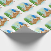 Papier Cadeau Corgi Pembroke (Coin)