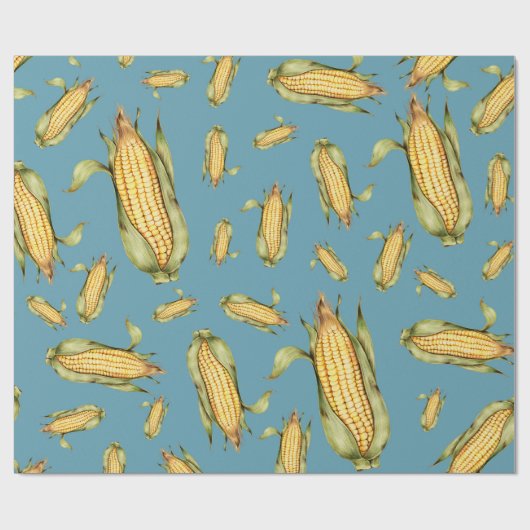 Papier Cadeau Corn (Plat)