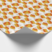 Papier Cadeau Corne de bonbons d'Halloween (Coin)