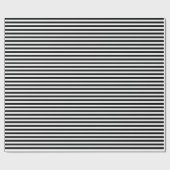 Papier Cadeau Cornwall flag stripes black white line pattern sym (Plat)