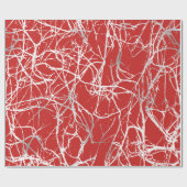 Papier Cadeau Corps Abstrait Nature Cellules Gris Gris Anatomie  (Plat)