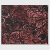 Papier Cadeau Corps Abstrait Nature Cellules Parties scintillant (Plat)