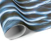 Papier Cadeau Corps d'eau pendant la journée (Coin rond)