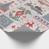 Papier Cadeau Correspondance de Noël (Coin)