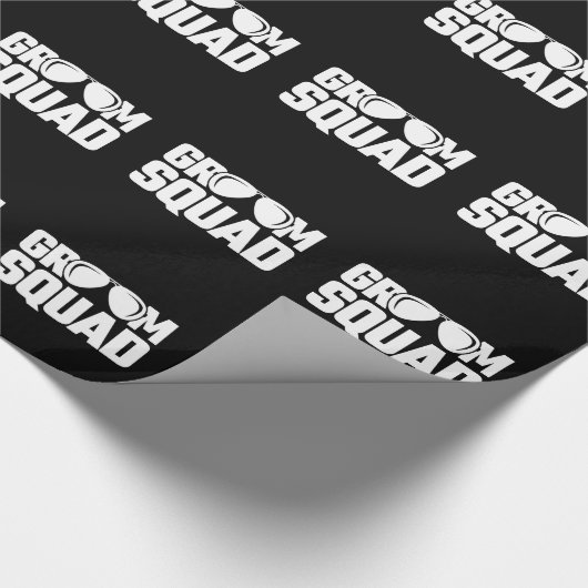 Papier Cadeau Correspondance Groomsman Group Groomsmen Bachelor (Coin)