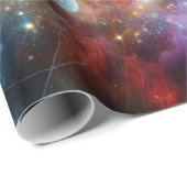 PAPIER CADEAU COSMIQUE UTOPIA (Coin rond)