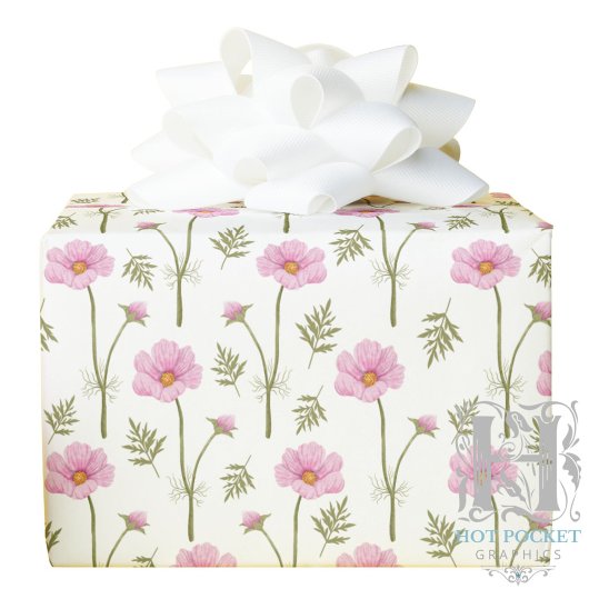 Papier Cadeau Cosmos