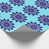 Papier Cadeau Cosmos noir et blanc (Coin)